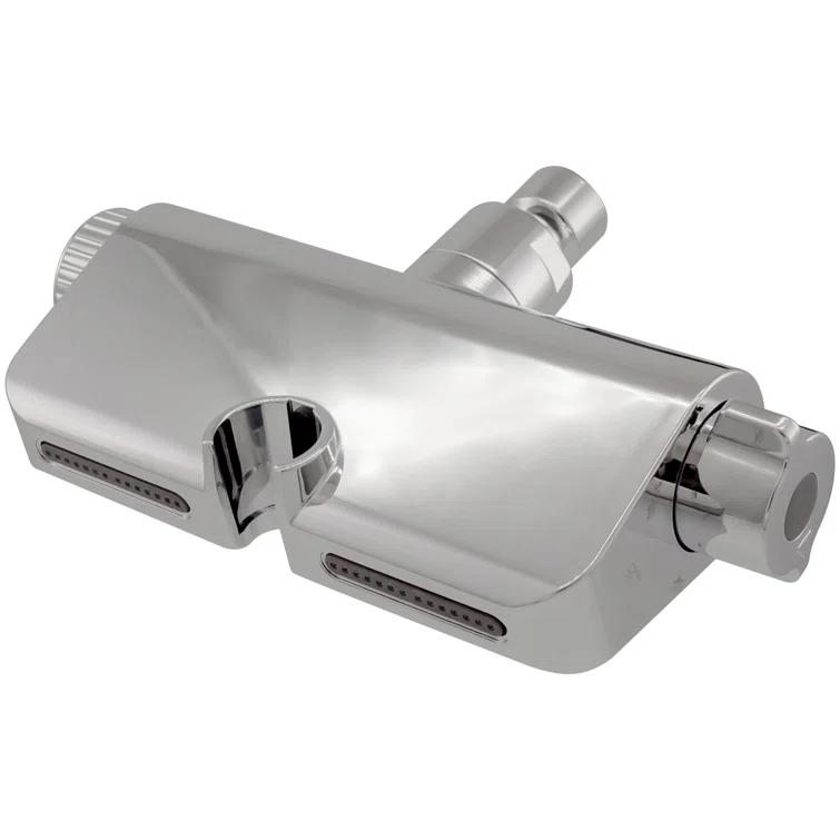 Filtered Handheld Shower Head Diverter Bracket with Jet Massage Spray System