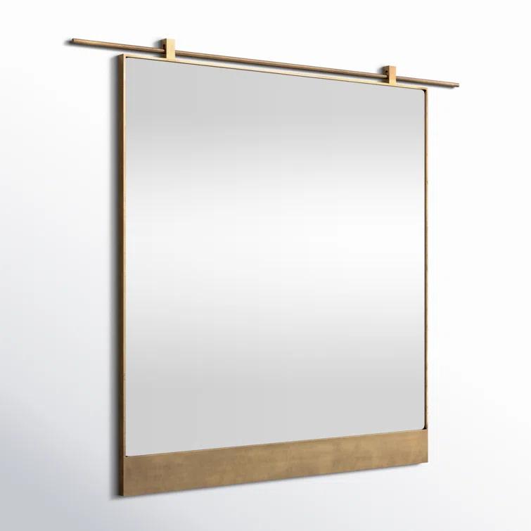 Hutton Metal Flat Wall Mirror