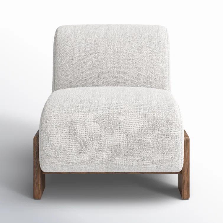 Classic Home Chelsea Upholstered Slipper Chair