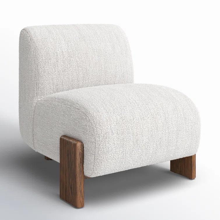 Classic Home Chelsea Upholstered Slipper Chair