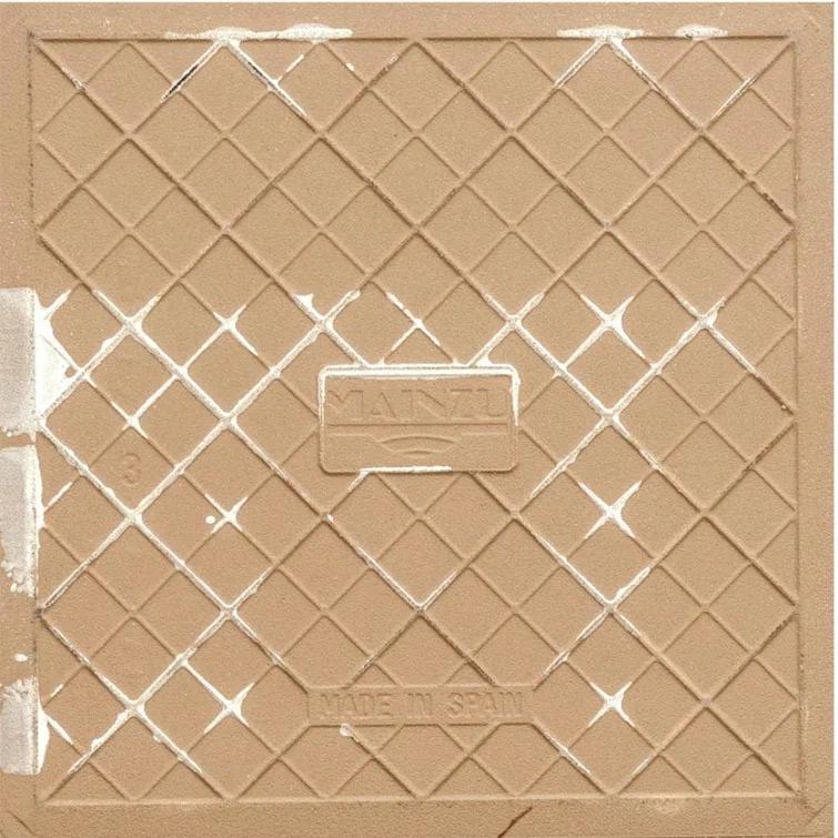 The Tile Life Amanecer 8" x 8" Satin Porcelain Patterned Floor & Wall Tile