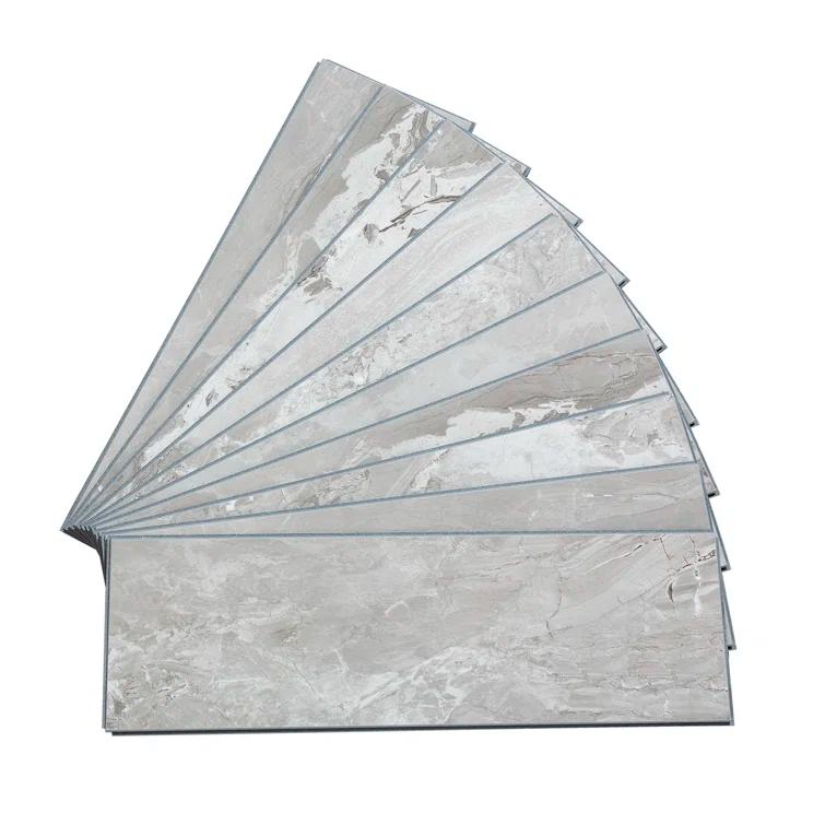 Palisade 22.8 in. x 7.31 in. Interlocking Vinyl Waterproof Wall/Backsplash Tiles