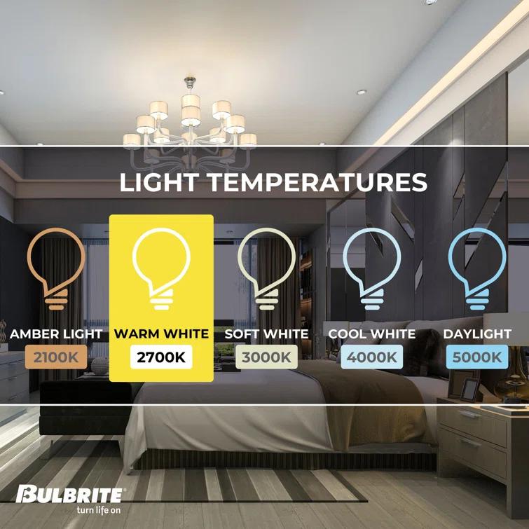 G16 LED Filament Bulb (Set of 4) - Clear Glass / E12 / 4Watt