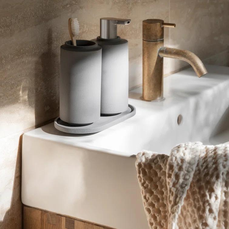 Blomus CRETO Concrete Soap Dispenser