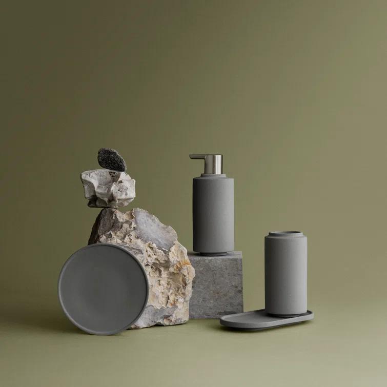 Blomus CRETO Concrete Soap Dispenser