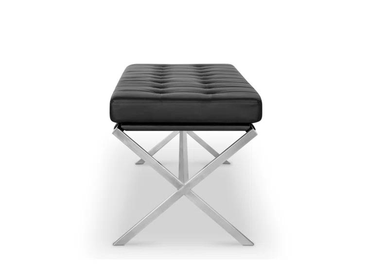 Canton 56" Vegan Leather Bench