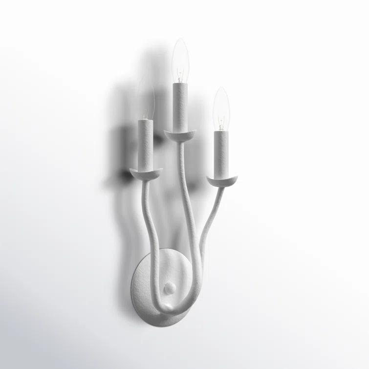 Bostick Sconce - White / 3 Light