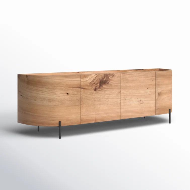 Luke 77" Storage Media Console