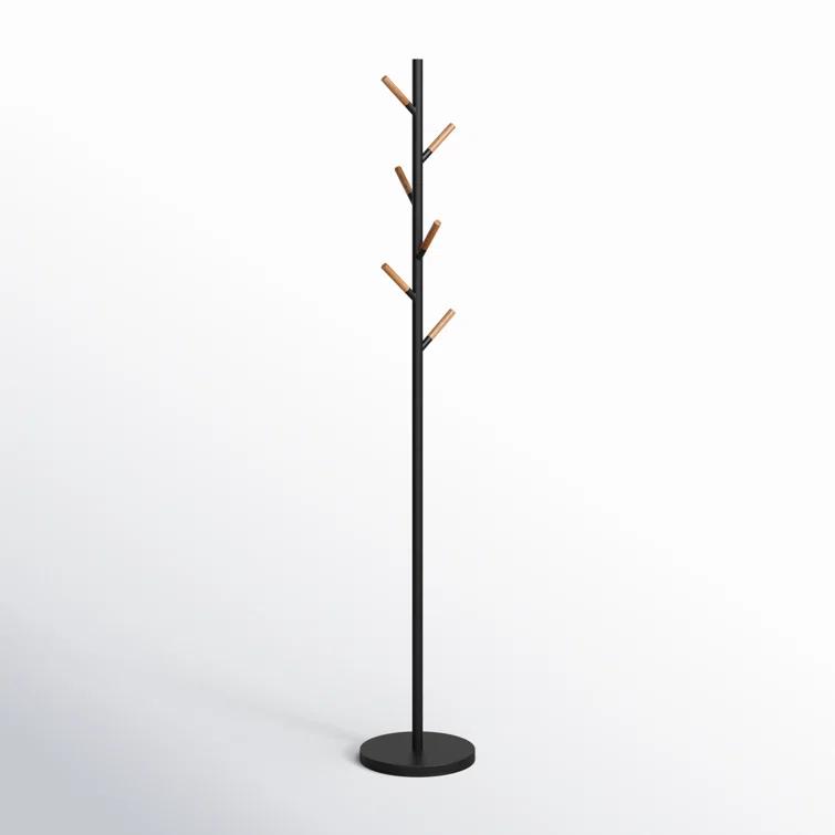 Yamazaki Home Coat Hanger, Steel, Weighted Base