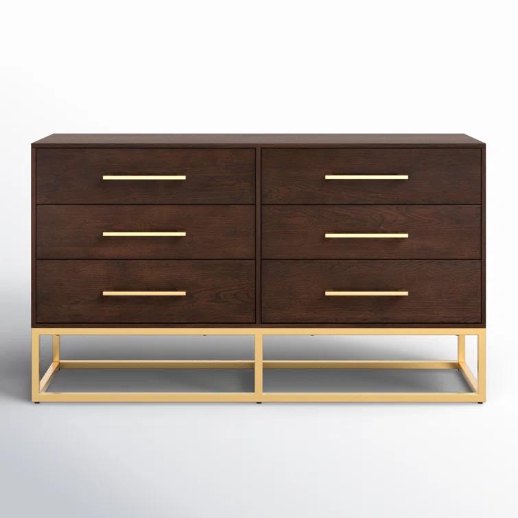 Sheldon 6 - Drawer Double Dresser
