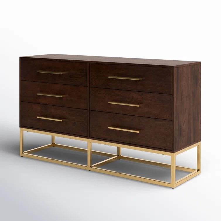 Sheldon 6 - Drawer Double Dresser