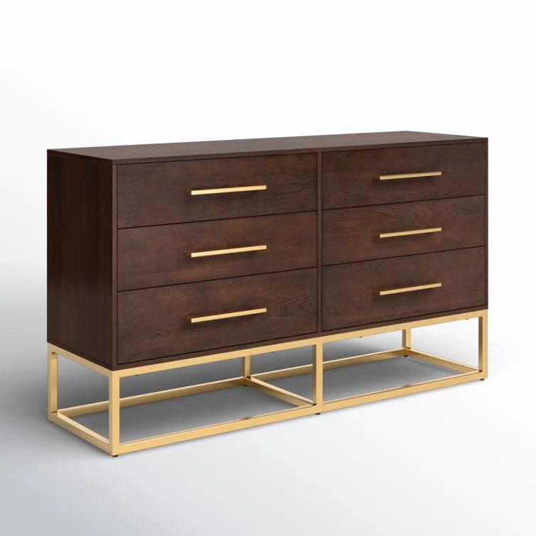 Sheldon 6 - Drawer Double Dresser