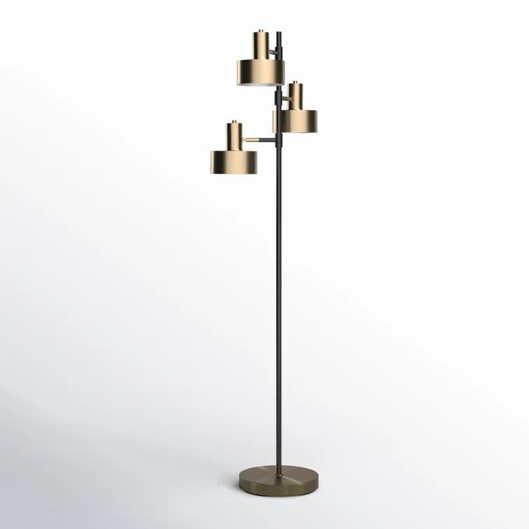 Stanton Triple Head Floor Lamp (67")