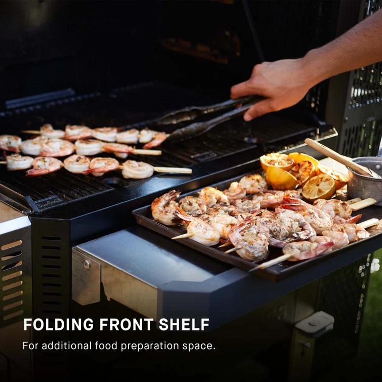 Masterbuilt Gravity Series 800 Digital Barrel Charcoal Grill with Smoker