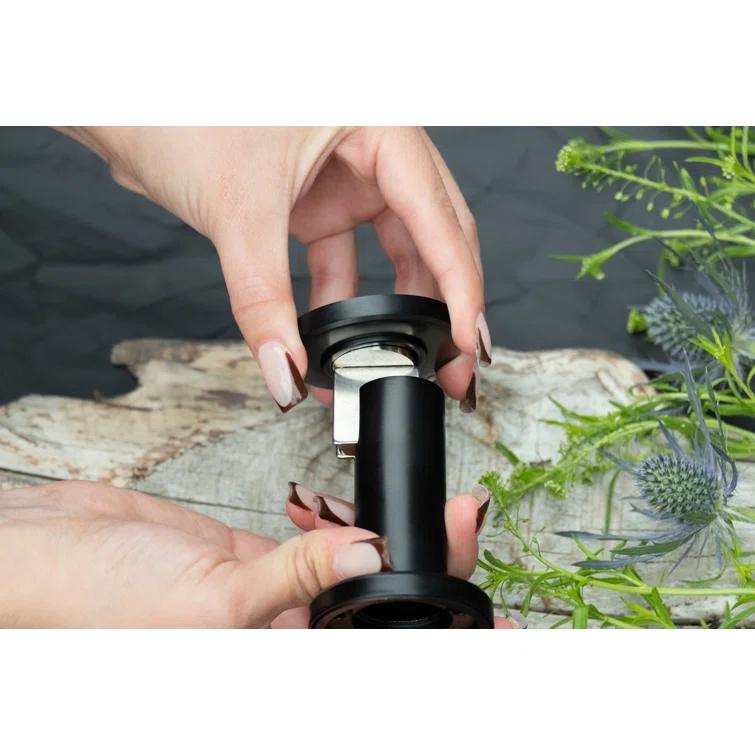 Linnea Magnetic Stainless Steel Floor or Wall Mount Door Stop | Wayfair