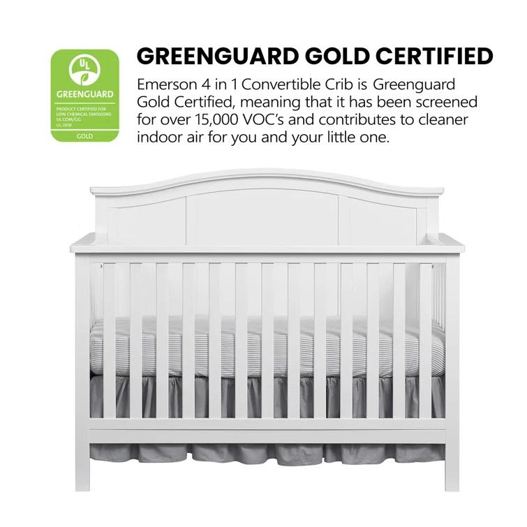 Emerson 4 In 1 Convertible Crib