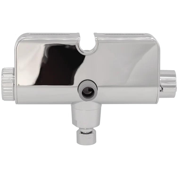 Filtered Handheld Shower Head Diverter Bracket with Jet Massage Spray System