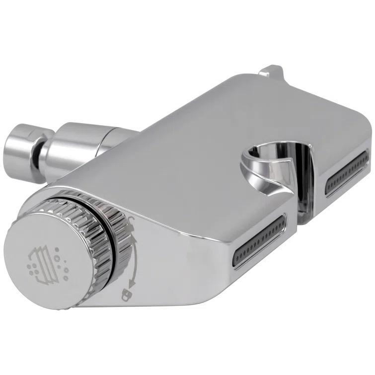 Filtered Handheld Shower Head Diverter Bracket with Jet Massage Spray System