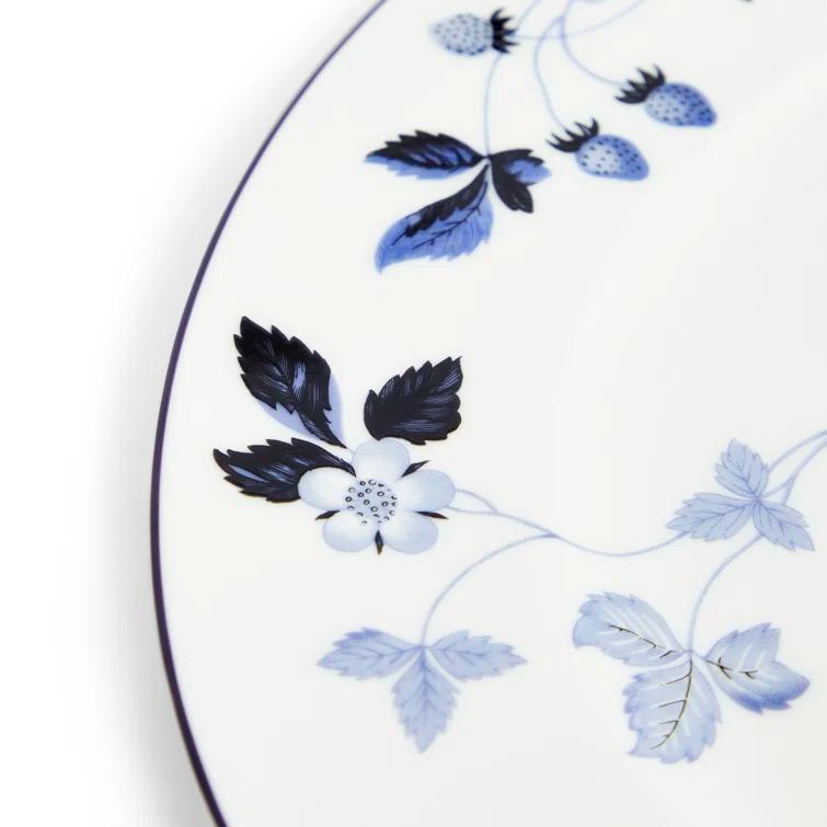 Wedgwood Wild Strawberry Inky Blue Plate 10.7in