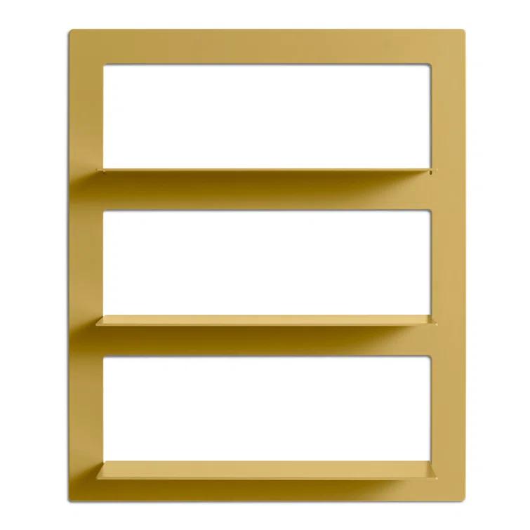 Shwall 3 Piece Powder Coated Metal Tiered Shelf
