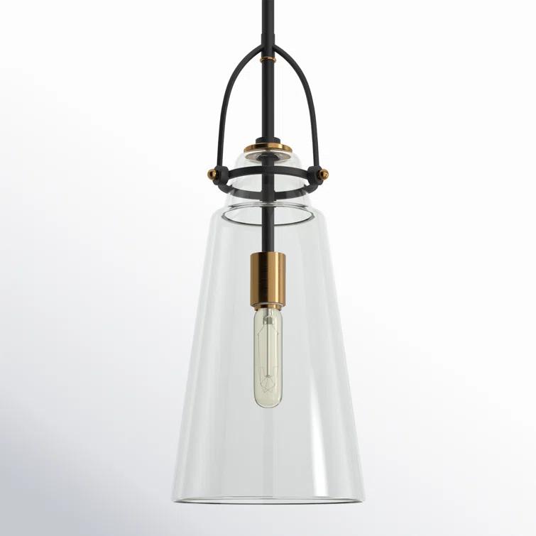 Single Light Glass Dimmable Pendant