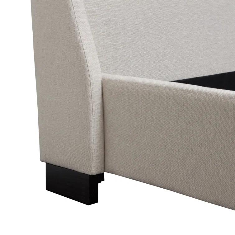Diamond Sofa Park Avenue Upholstered Wingback Bed