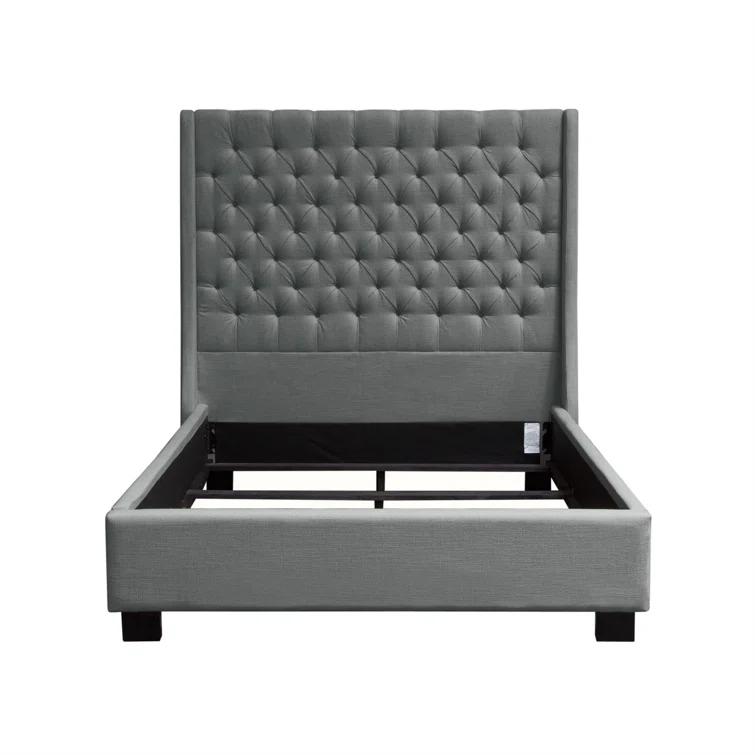 Diamond Sofa Park Avenue Upholstered Wingback Bed