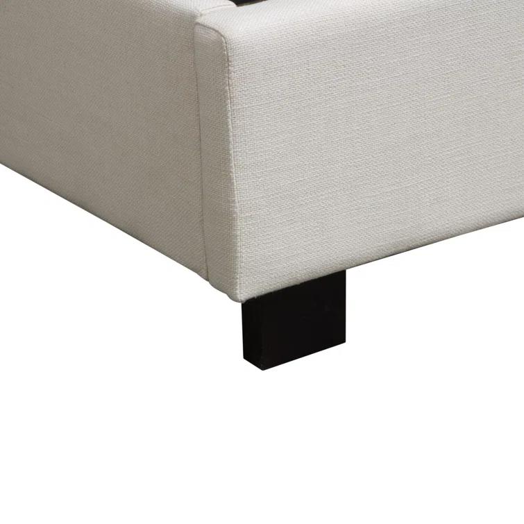Diamond Sofa Park Avenue Upholstered Wingback Bed