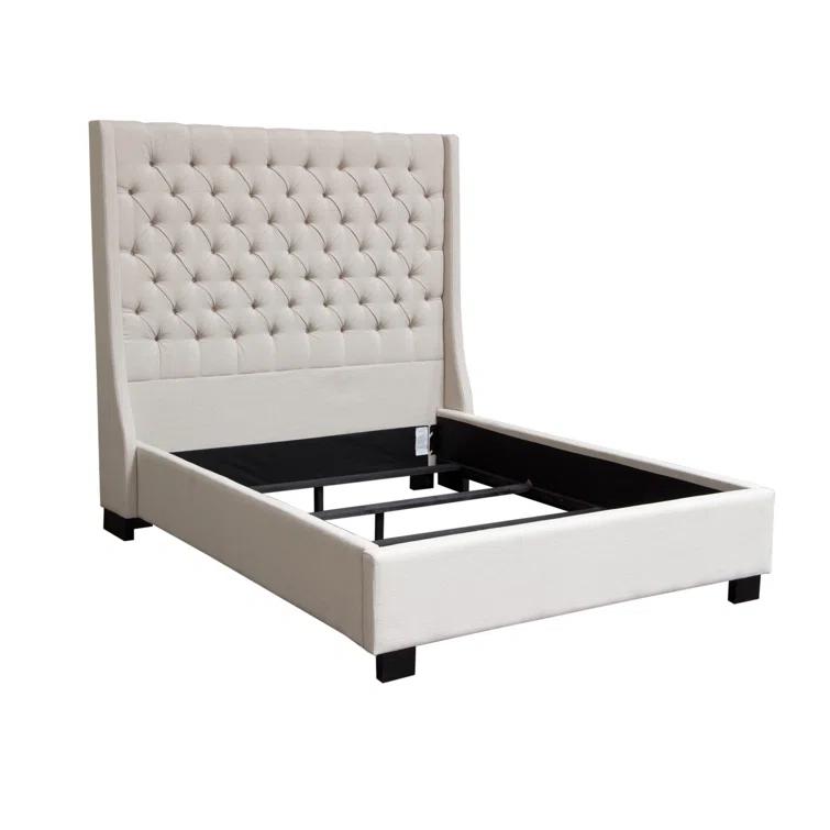 Diamond Sofa Park Avenue Upholstered Wingback Bed