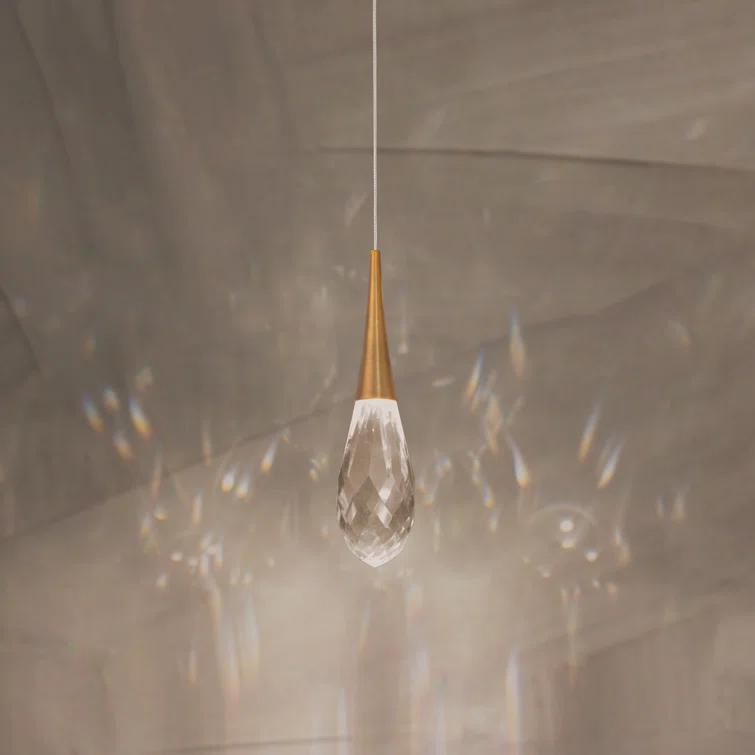Hibiscus 1 - Light LED Single Pendant