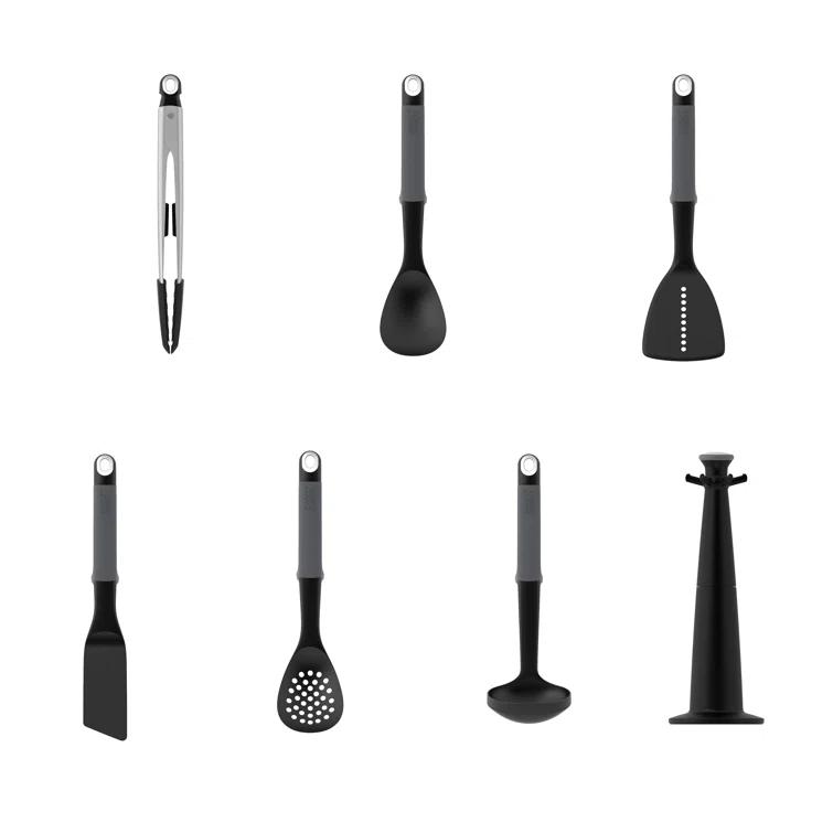 Joseph Joseph Joseph Joseph  6-Piece Utensil Carousel Set with Tongs