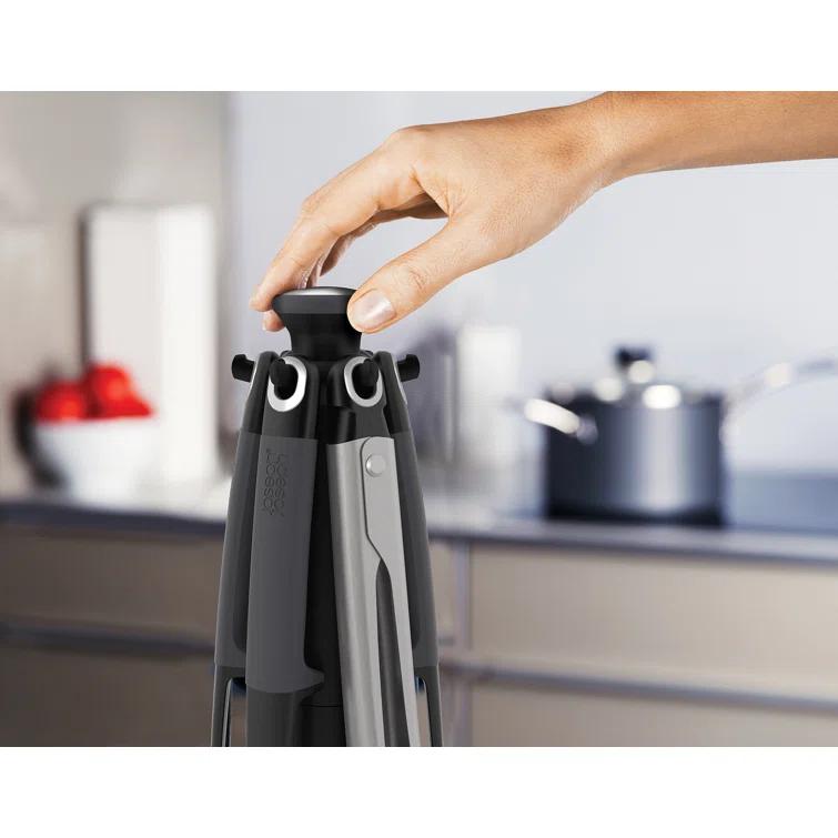 Joseph Joseph Joseph Joseph  6-Piece Utensil Carousel Set with Tongs