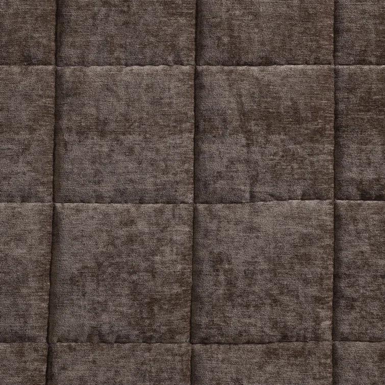 Vera Wang Vera Wang Chenille Box Solid Reversible Quilt Set