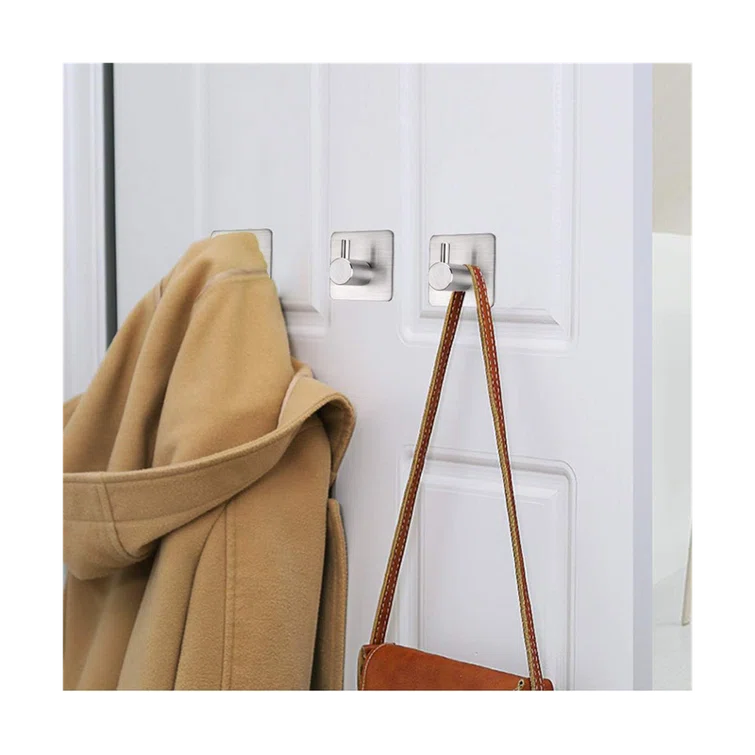 JASODI F0759STY3V Hooks Heavy Duty Wall Hooks Waterproof Stainless Steel Hooks for Towel Robe Hook Rack Wall