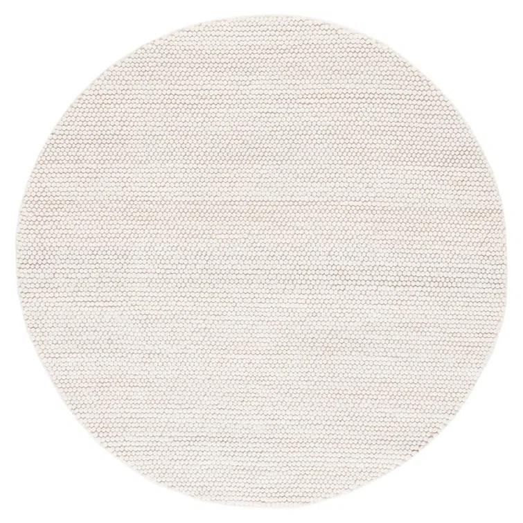 SAFAVIEH Natura Feride Geometric Area Rug, Ivory, 12' x 12' Round