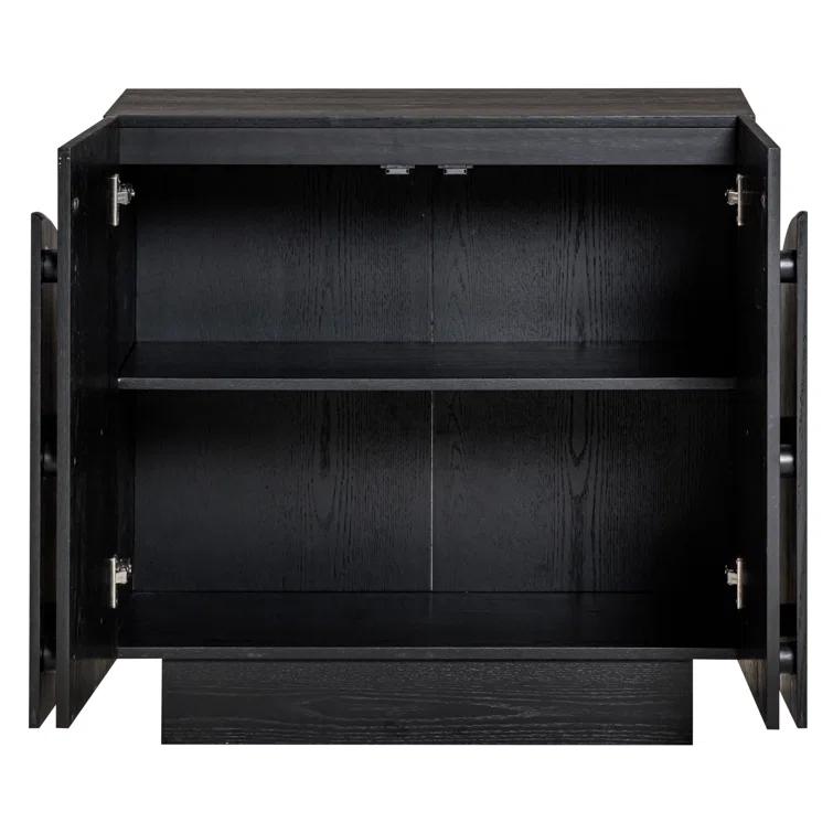 Sideboard And Bookcase Set Entertainment Center