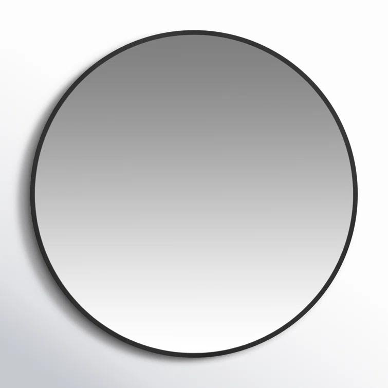 Hub Rubber Round Mirror