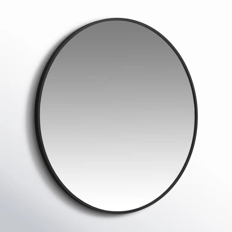 Hub Rubber Round Mirror