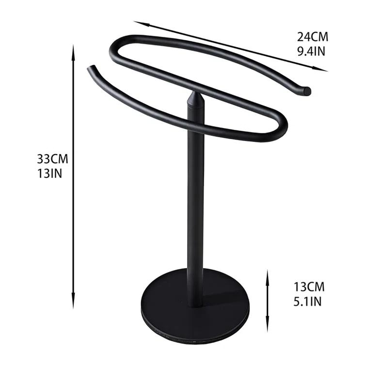 JASODI F0BMKV61HX Hand Towel Holder Stand, Free-Standing Towel Rack