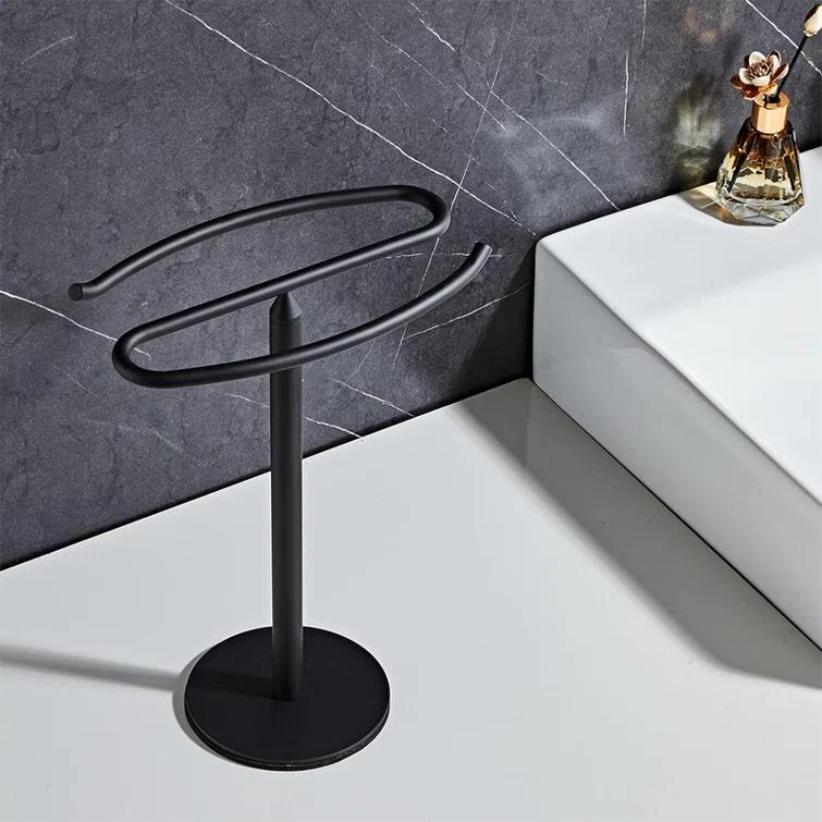 JASODI F0BMKV61HX Hand Towel Holder Stand, Free-Standing Towel Rack