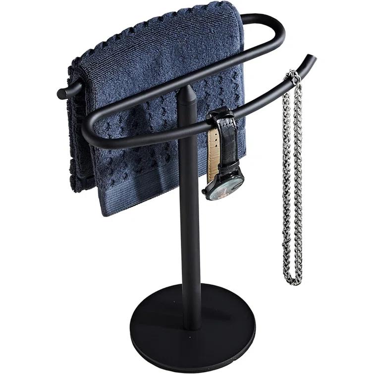 JASODI F0BMKV61HX Hand Towel Holder Stand, Free-Standing Towel Rack