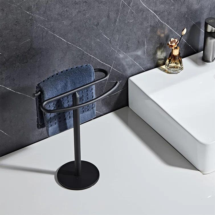 JASODI F0BMKV61HX Hand Towel Holder Stand, Free-Standing Towel Rack