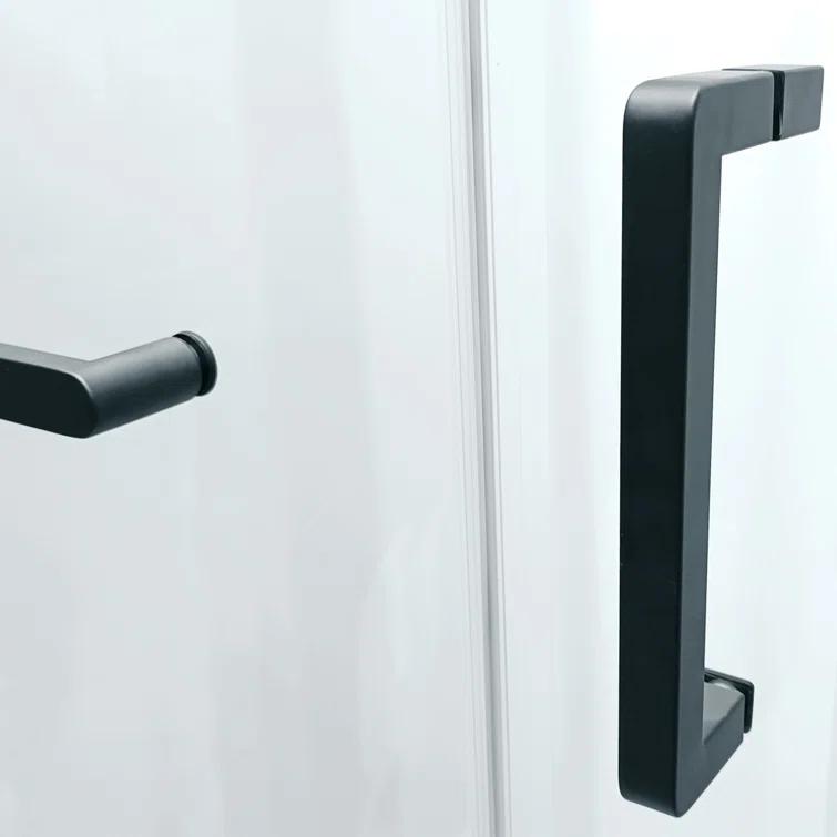 56"-60 ‘W x 75’ Aluminum Framed Shower Door
