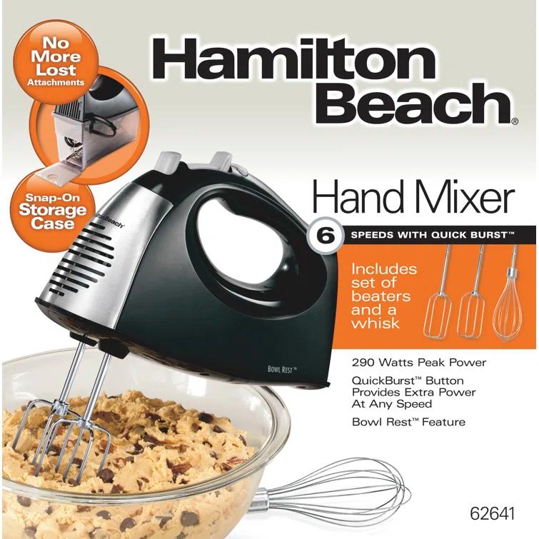Hamilton Beach 62641 Hamilton Beach® 6 Speed Hand Mixer with QuickBurst