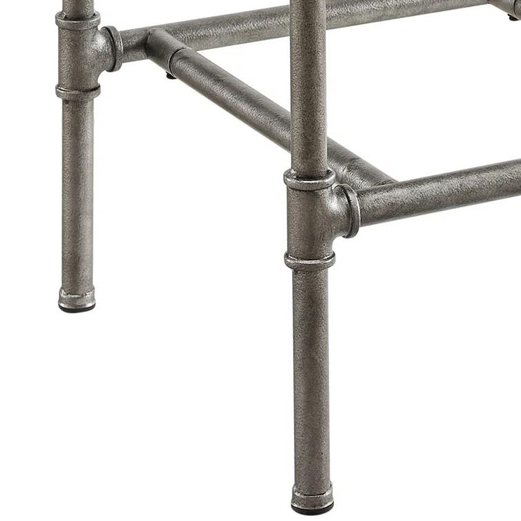 Halltown Metal Counter or Bar Height Stool