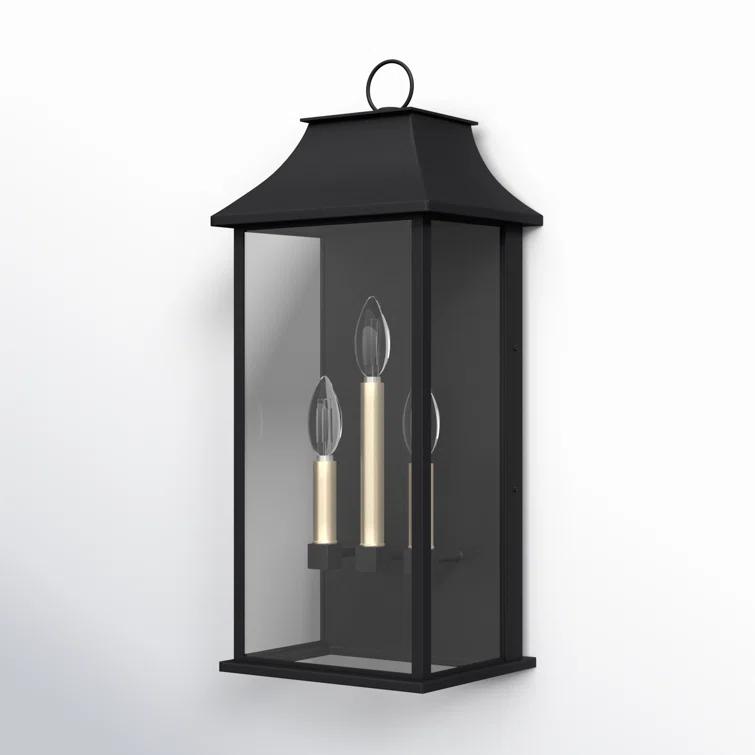 Witcher 3 - Light Glass Outdoor Wall Lantern with Dusk to Dawn