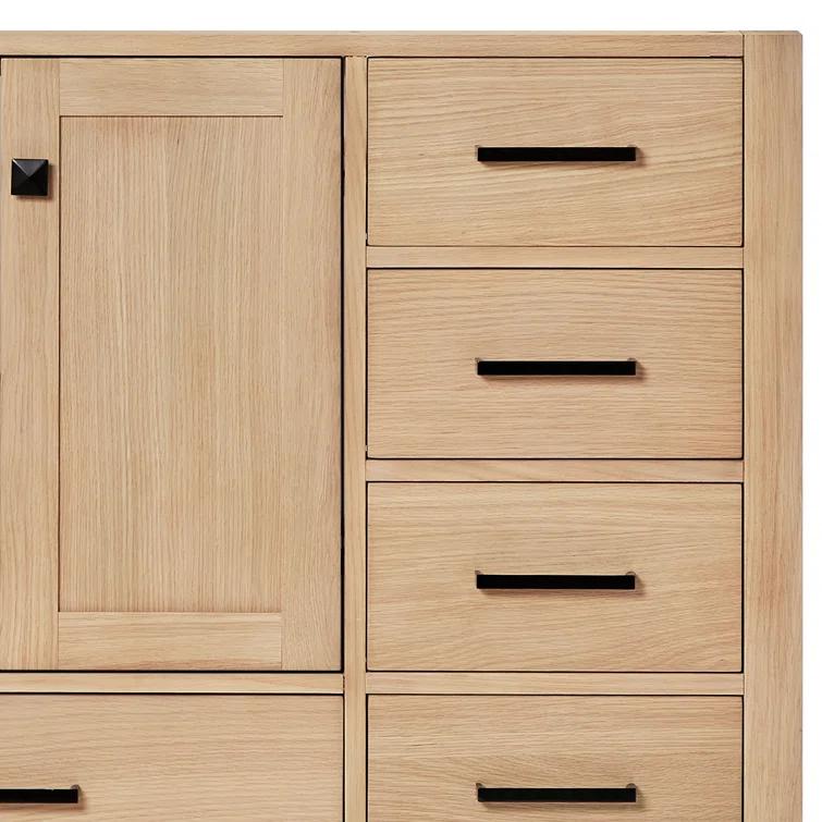 Cambridge 60'' Single Bathroom Vanity with Carrara Marble Top