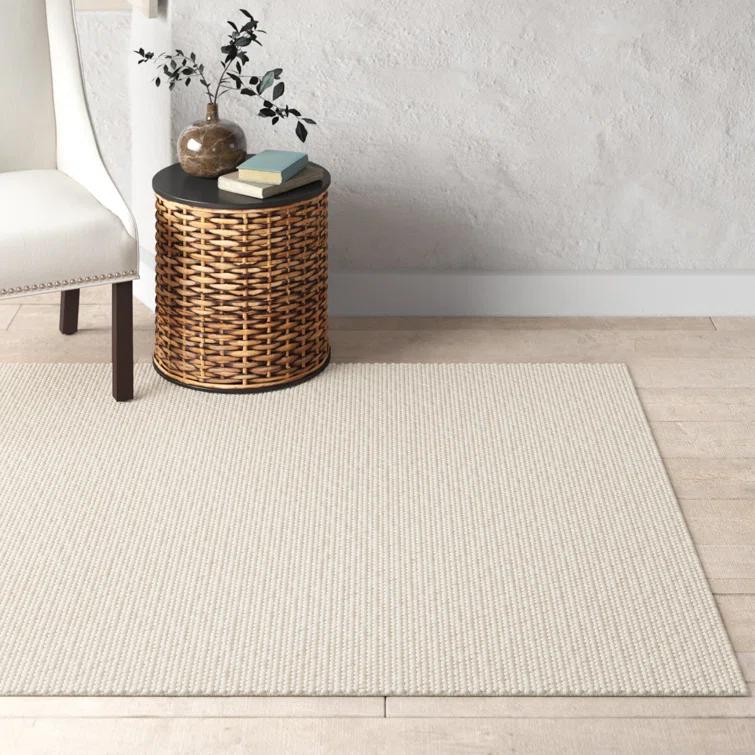 SAFAVIEH Natura Fredrick Striped Area Rug, Ivory, 12' x 18'
