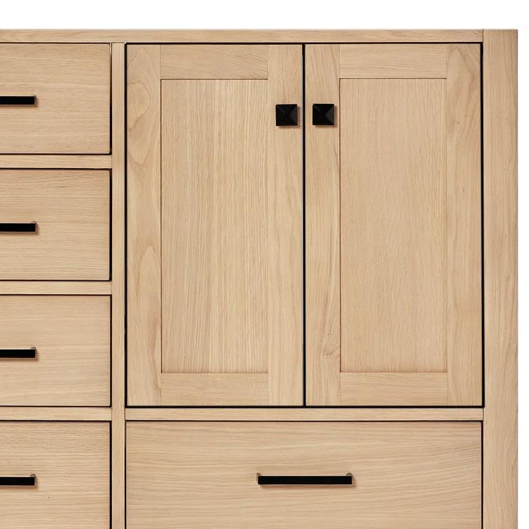 Cambridge 72'' Double Bathroom Vanity with Carrara Marble Top
