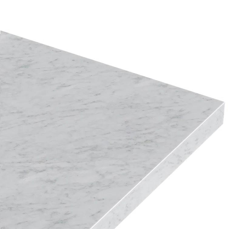 Cambridge 72'' Double Bathroom Vanity with Carrara Marble Top
